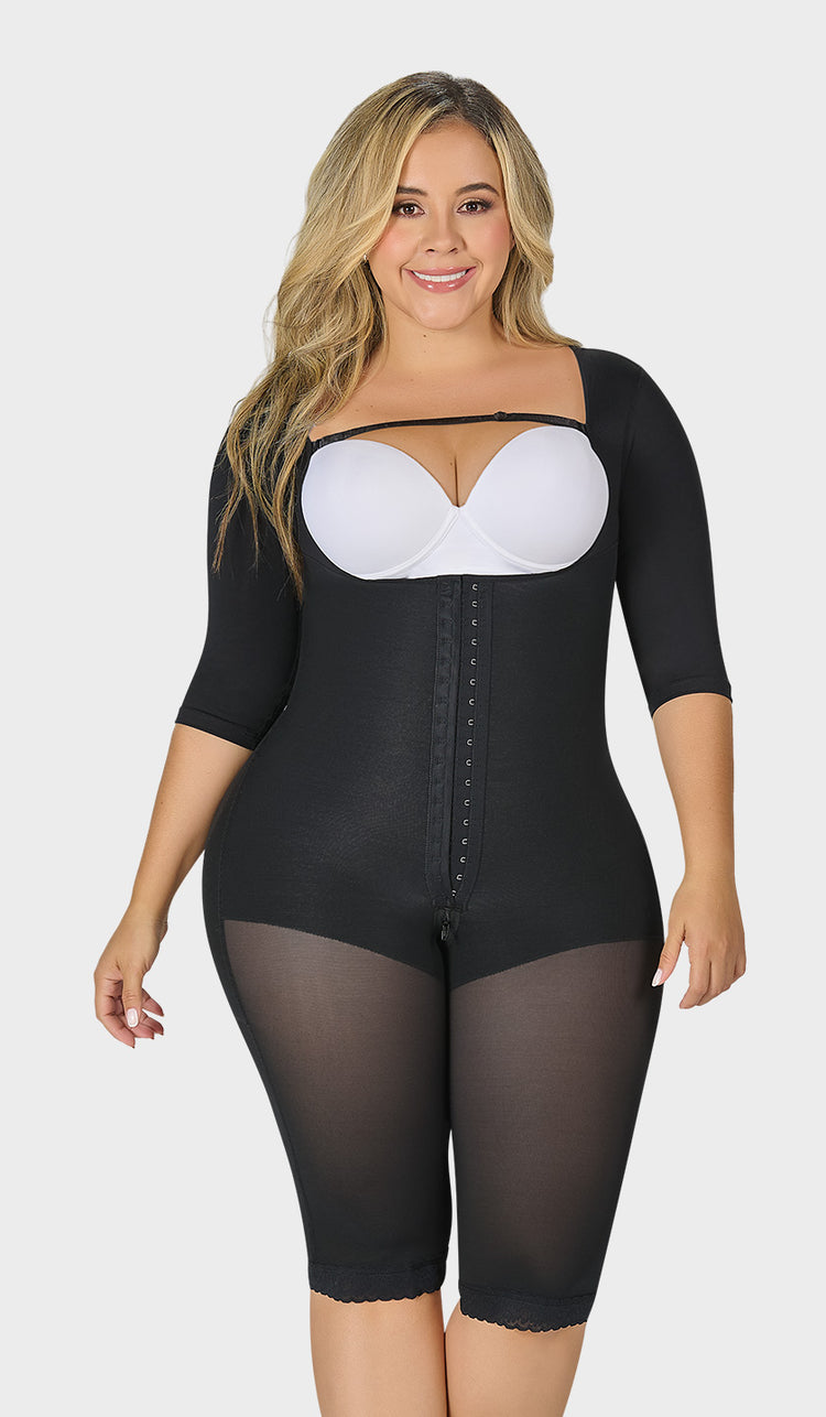 Faja larga con cobertura en espalda y brazos Ref. F0074