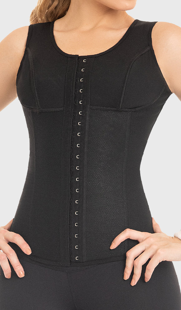 Blusa deportiva de látex con mayor cobertura en la espalda Ref. FL0550 (7659535532262)