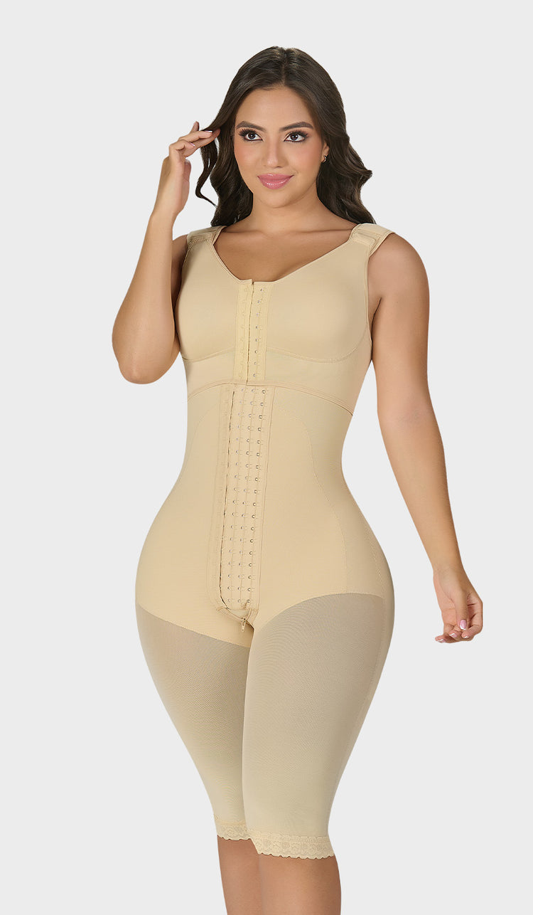 F-00470 - Faja tipo reloj de arena con brasier sobrepuesto
