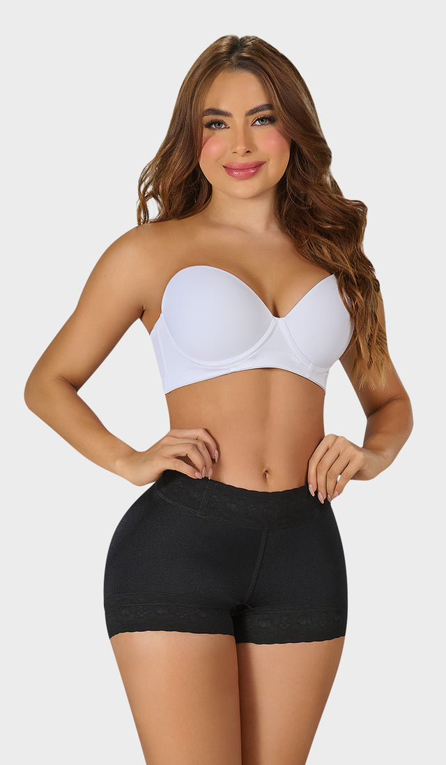 S-0211 - Short extracorto con talle bajo
