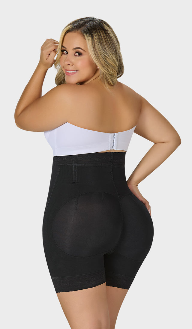 SXA-0327 - Short corto con talle extra alto