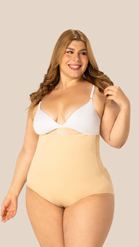 P-06336 Panty extra alto (Beige)