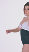 P-06336 Panty extra alto (Negro)