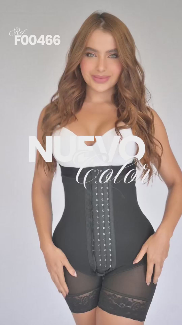 F-00466 - Faja Corta Strapless 4 Niveles